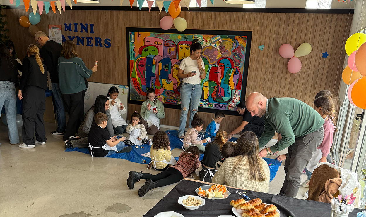 Día de las infancias, actividad con familias