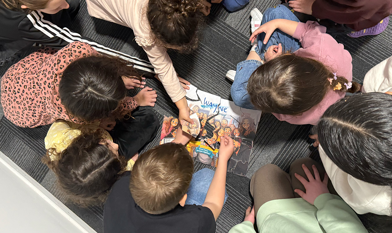 Día de las infancias, actividad con familias